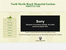 Tablet Screenshot of localcemeteries.org